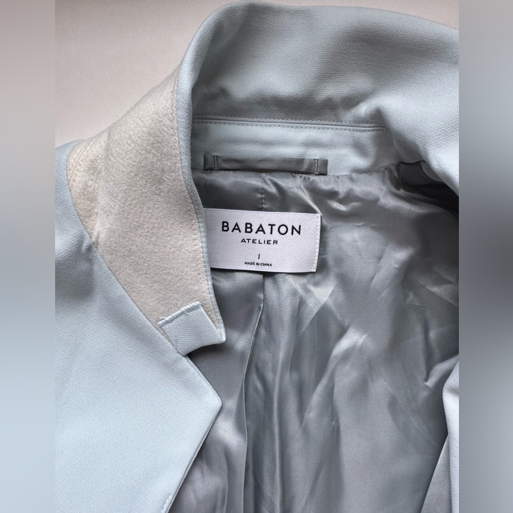 Babaton Blazer Light Blue